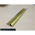 Aluminio Radius Tile Trim en Anodizado Karat Oro Color